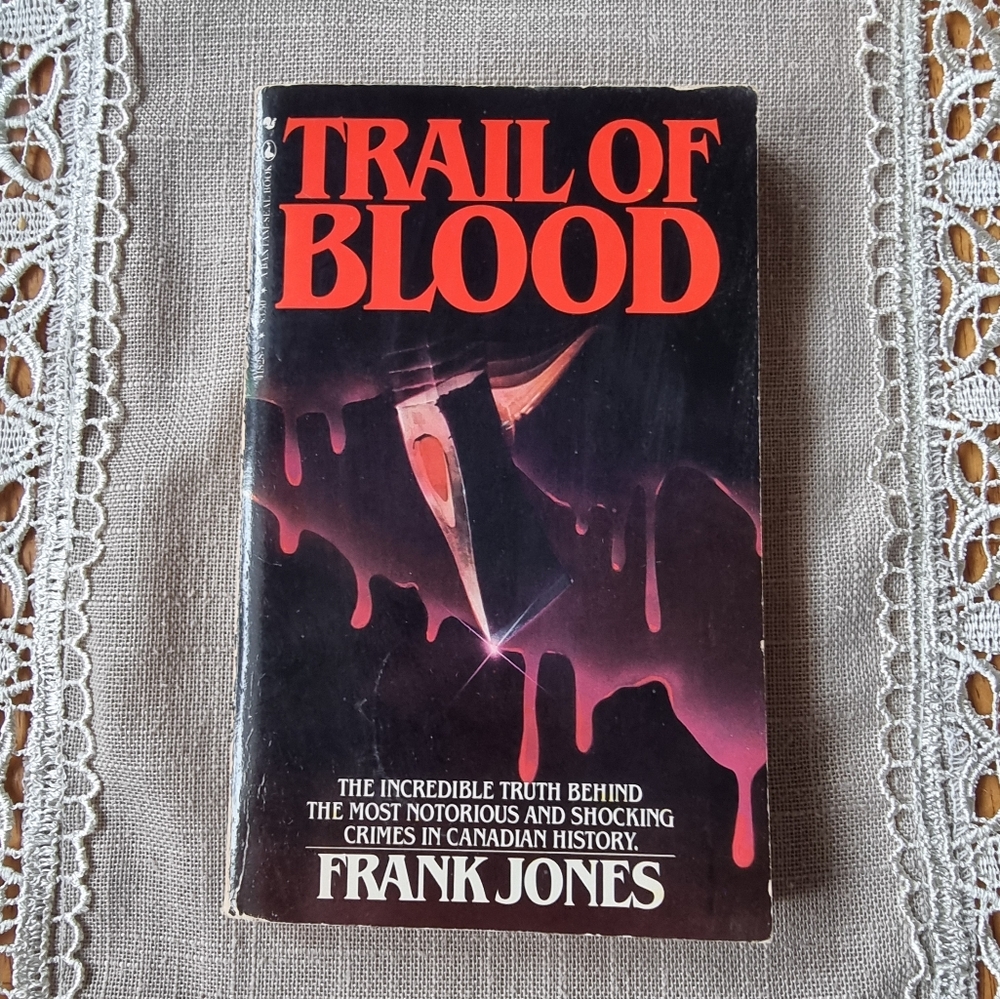 Trail of Blood By Frank Jones Vintage Collectible Paperback Book
